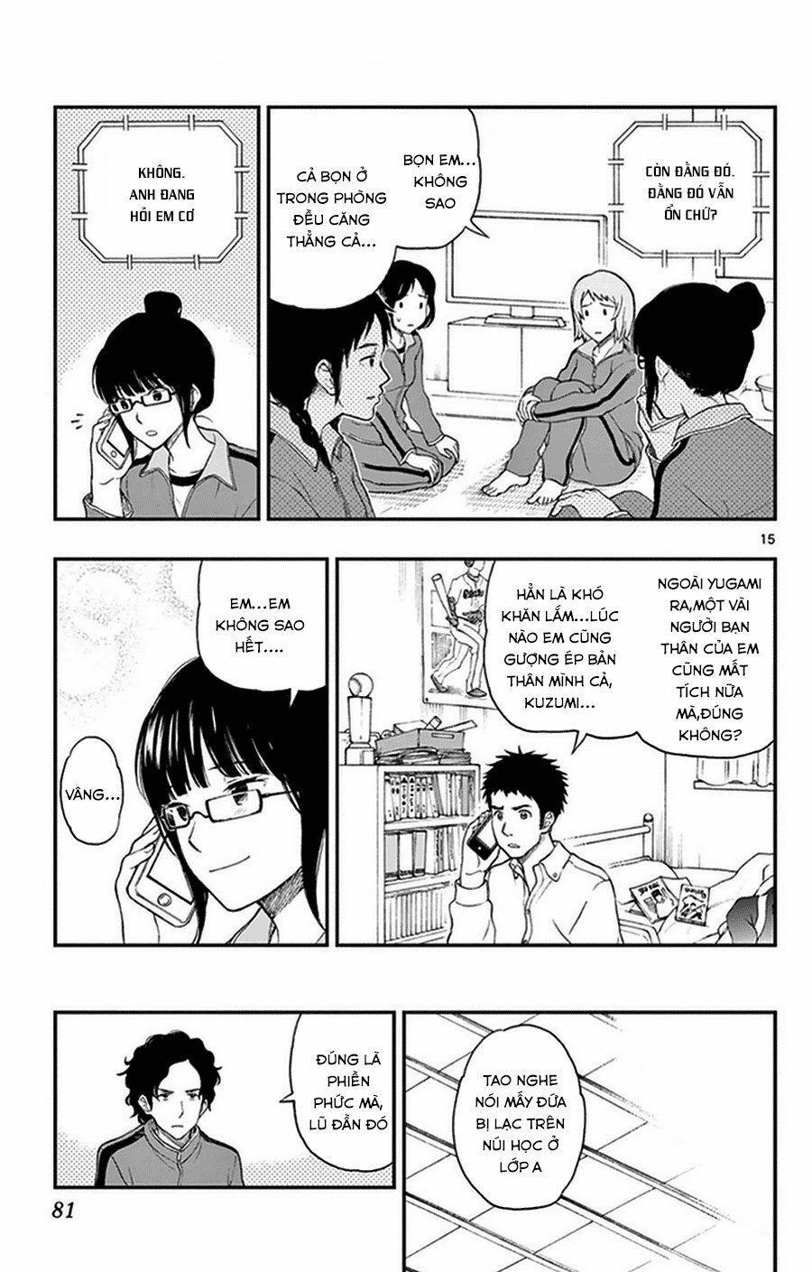 manhwax10.com - Truyện Manhwa Yugami-Kun Ni Wa Tomodachi Ga Inai Manga Chương 34 Trang 16