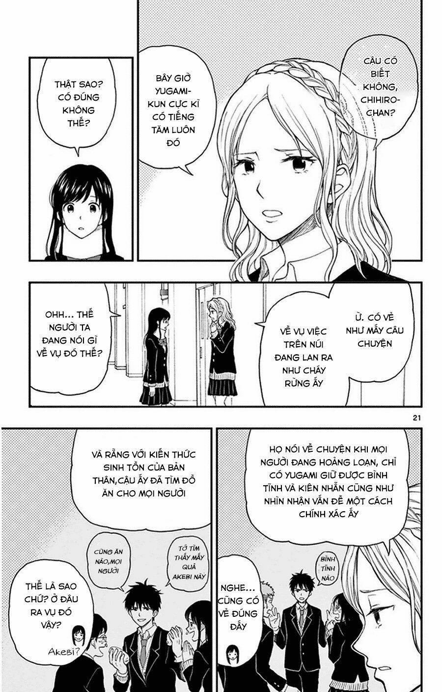 manhwax10.com - Truyện Manhwa Yugami-Kun Ni Wa Tomodachi Ga Inai Manga Chương 35 Trang 22