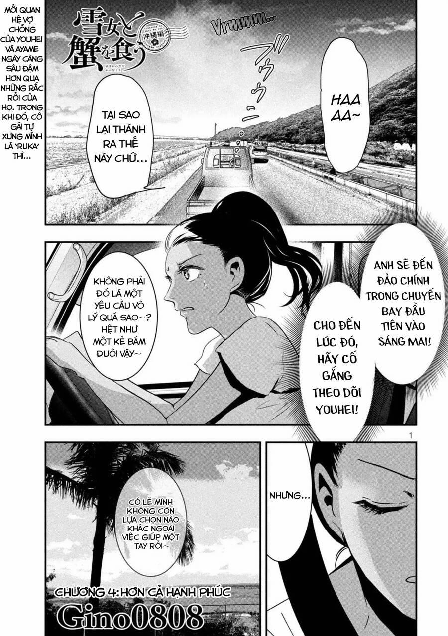 manhwax10.com - Truyện Manhwa Yukionna To Kani Wo Kuu: Okinawa-Hen Chương 4 Trang 1