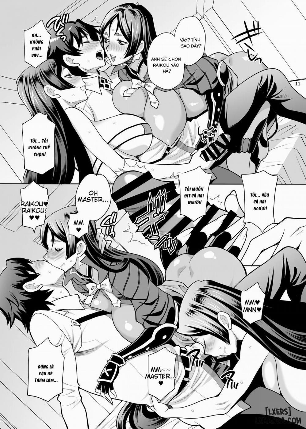 manhwax10.com - Truyện Manhwa Yukiyanagi no Hon 43 Raishuu!! W Raikou Mama Chương Oneshot Trang 10