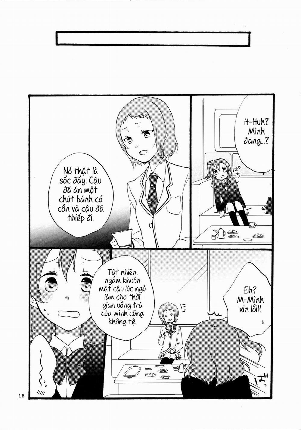 manhwax10.com - Truyện Manhwa Yume to Gen to Rum Raisin (Love Live!) Chương Oneshot Trang 15