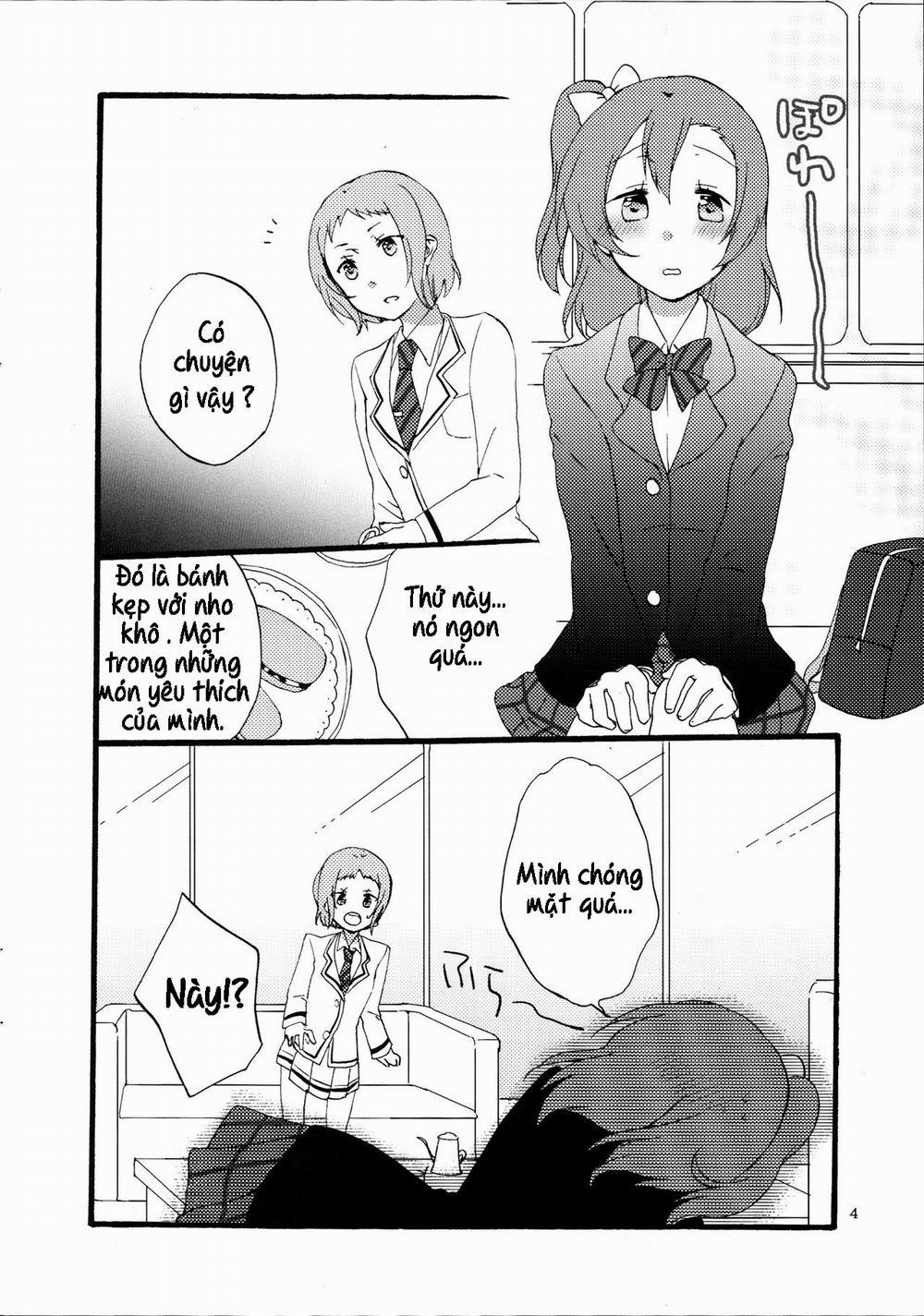 manhwax10.com - Truyện Manhwa Yume to Gen to Rum Raisin (Love Live!) Chương Oneshot Trang 4