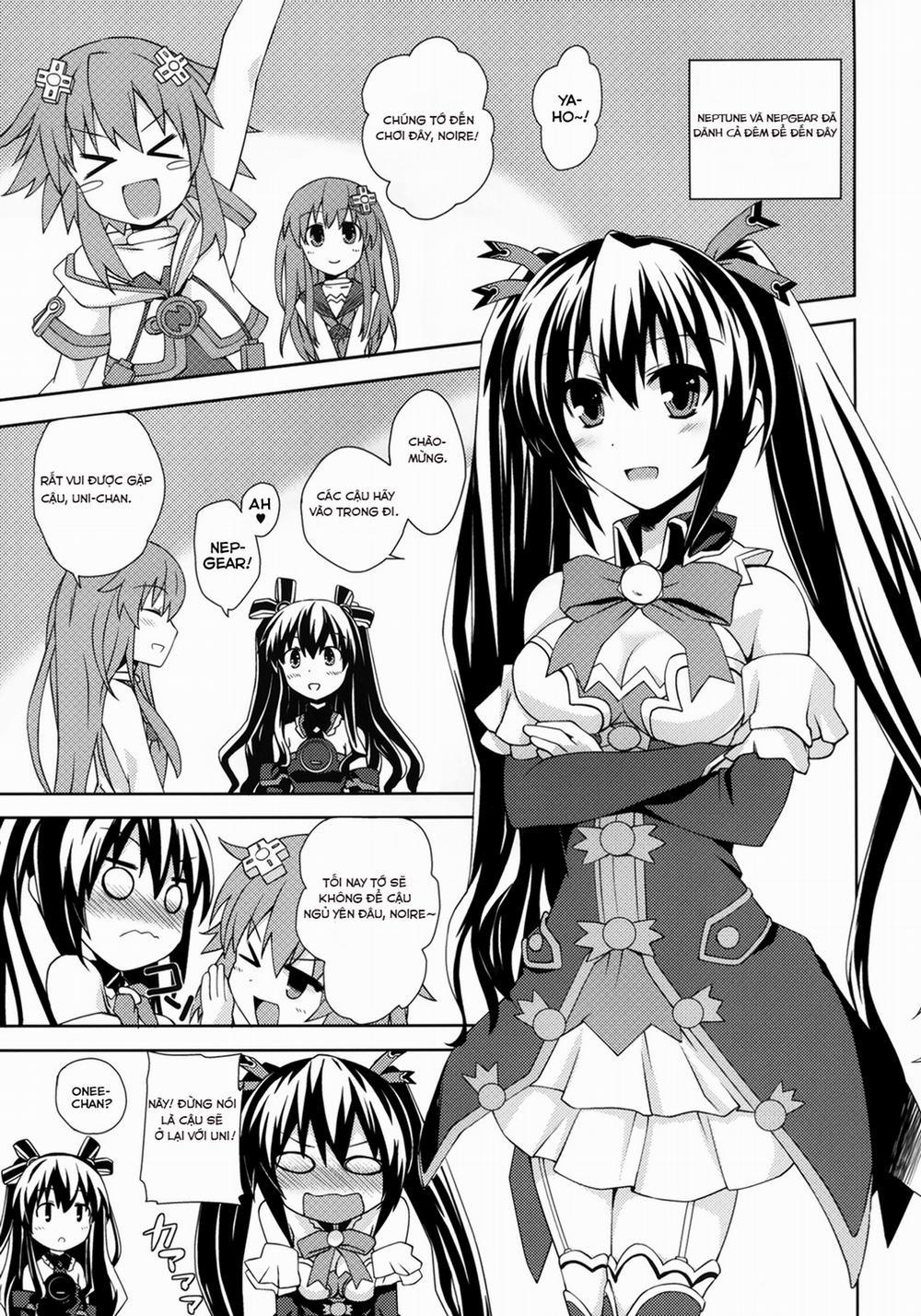 manhwax10.com - Truyện Manhwa Yuriiro no Bifrost (Hyperdimension Neptunia) Chương Oneshot Trang 3