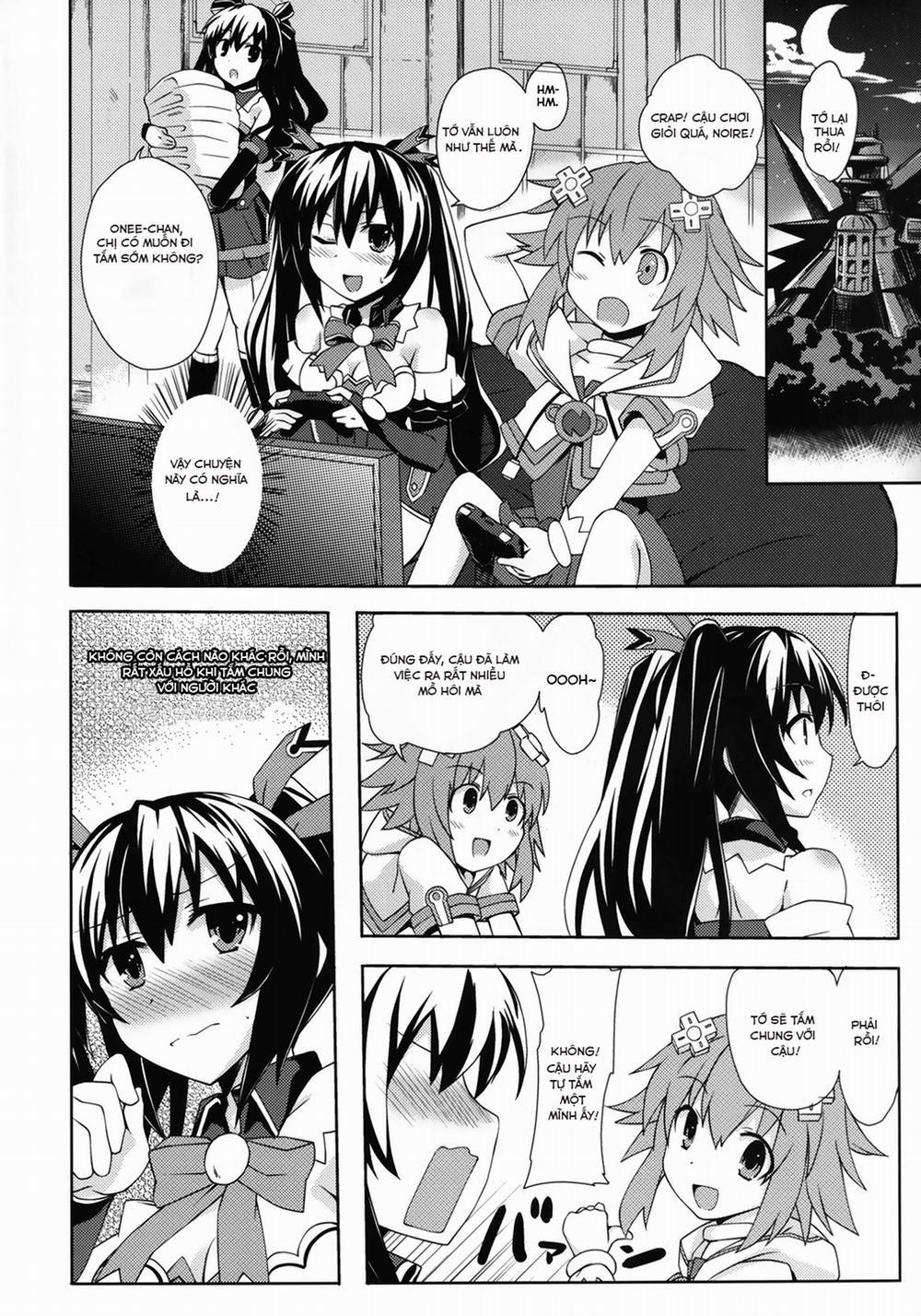 manhwax10.com - Truyện Manhwa Yuriiro no Bifrost (Hyperdimension Neptunia) Chương Oneshot Trang 4