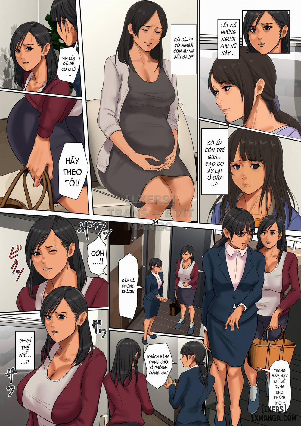 manhwax10.com - Truyện Manhwa Yurikago Uri no Tsuma Chương Oneshot Trang 33