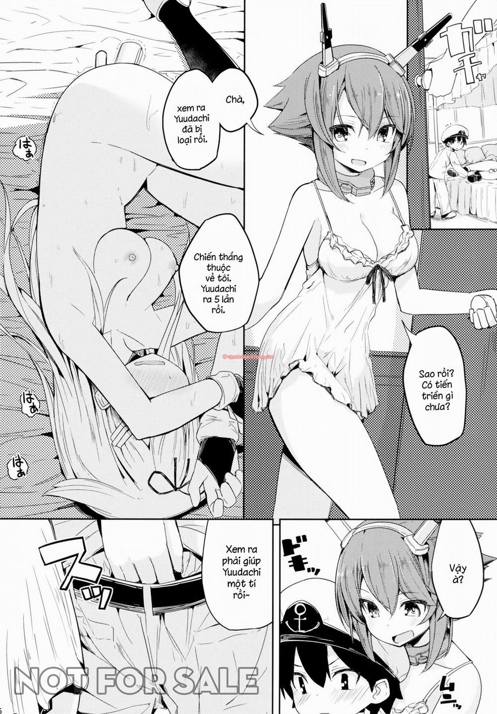 manhwax10.com - Truyện Manhwa Yuudachi To Teitoku Ga H De Kenka (Kancolle) Chương Oneshot Trang 17