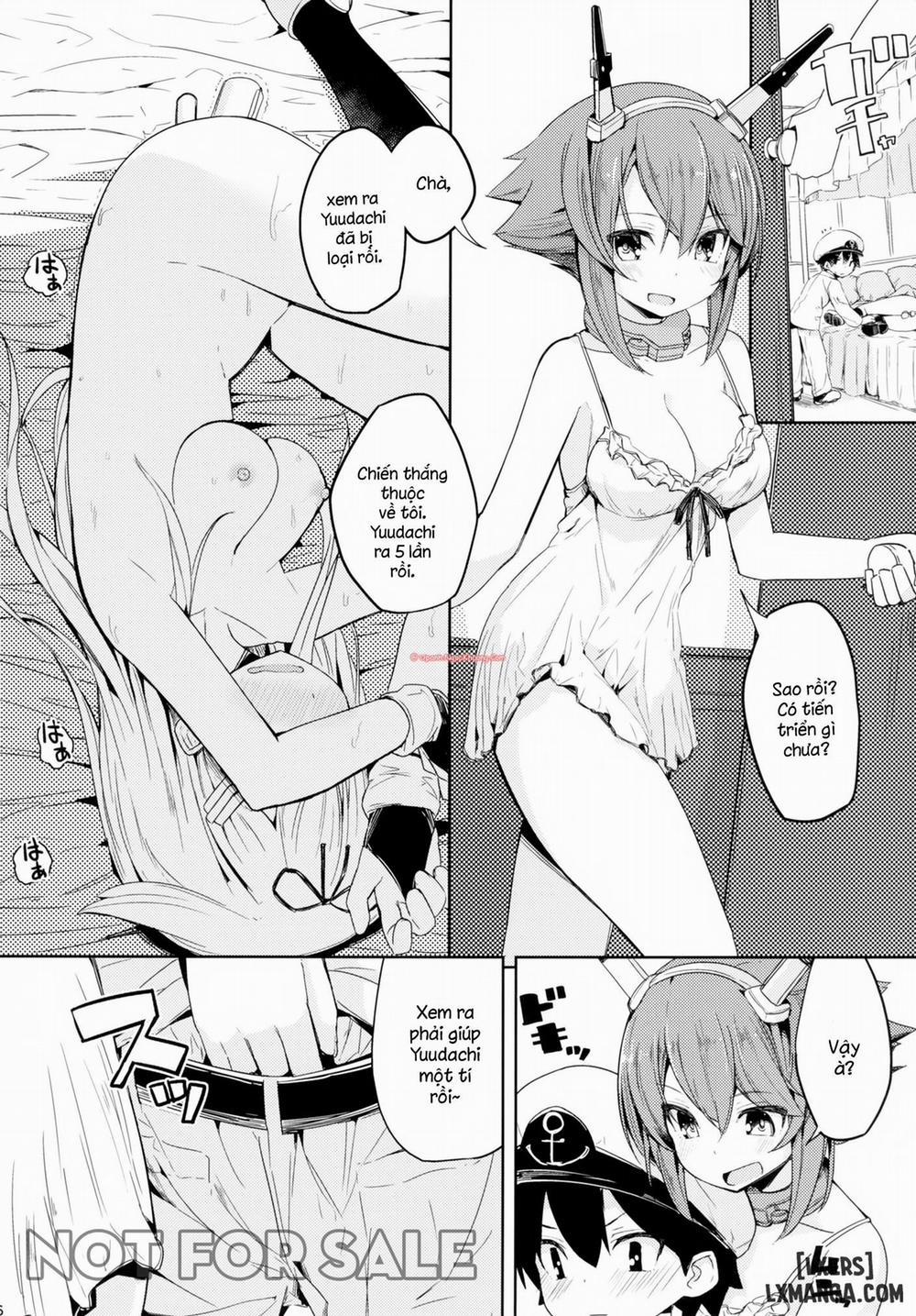 manhwax10.com - Truyện Manhwa Yuudachi to Teitoku ga H de Kenka Chương Oneshot Trang 17