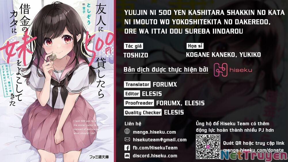 manhwax10.com - Truyện Manhwa Yuujin Ni 500 Yen Kashitara Shakkin No Kata Ni Imouto Wo Yokoshitekita No Dakeredo, Ore Wa Ittai Dou Chương 4 Trang 1