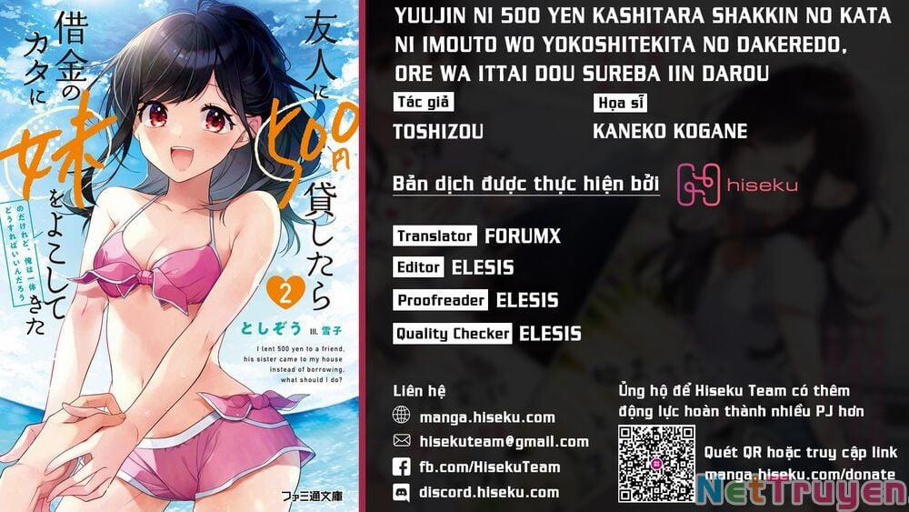 manhwax10.com - Truyện Manhwa Yuujin Ni 500 Yen Kashitara Shakkin No Kata Ni Imouto Wo Yokoshitekita No Dakeredo, Ore Wa Ittai Dou Chương 5 Trang 1