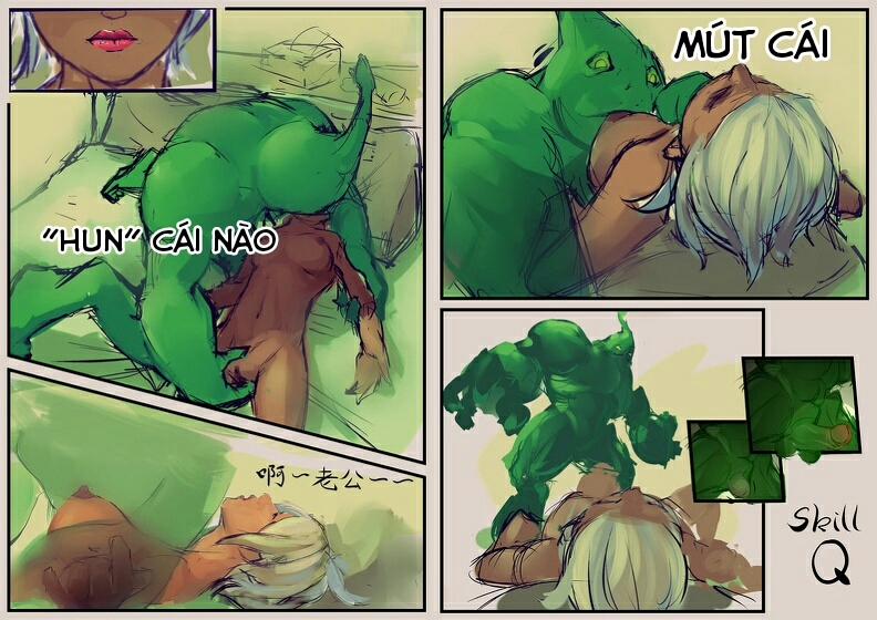 manhwax10.com - Truyện Manhwa Zac's skills vs Riven (Liên Minh Huyền Thoại) Chương Oneshot Trang 3