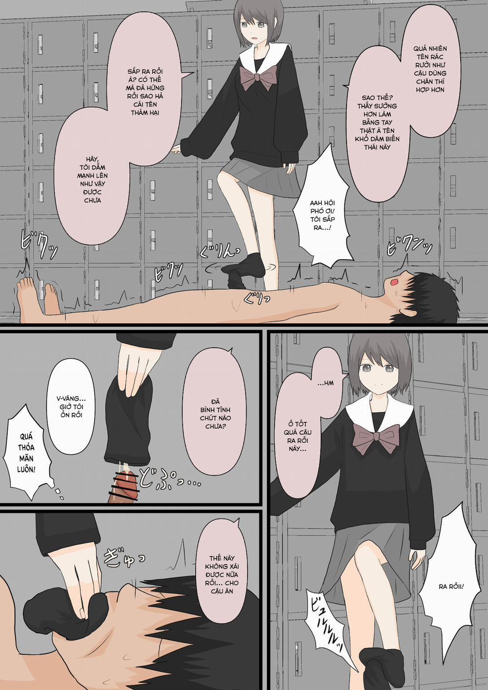 manhwax10.com - Truyện Manhwa Zenkou Danshi Ashi Dorei Keikaku Chương Oneshot Trang 24