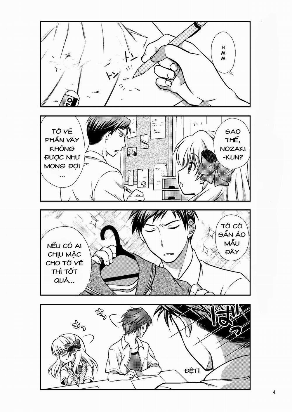 manhwax10.com - Truyện Manhwa Zoukan Seinen Sakura-san (Gekkan Shoujo Nozaki-kun) Chương Oneshot Trang 4