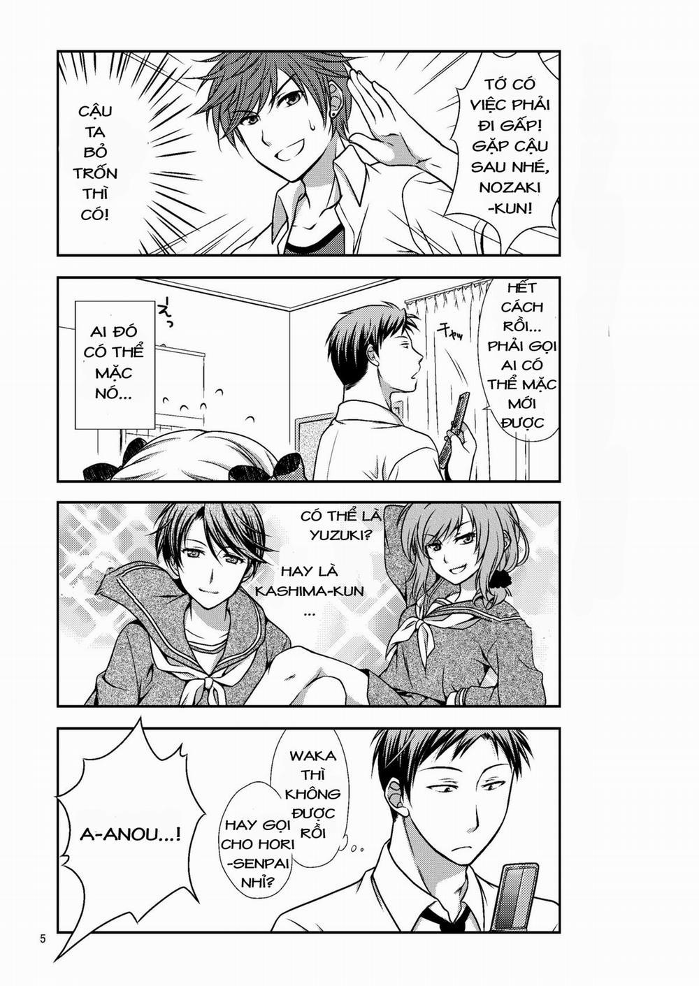 manhwax10.com - Truyện Manhwa Zoukan Seinen Sakura-san (Gekkan Shoujo Nozaki-kun) Chương Oneshot Trang 5