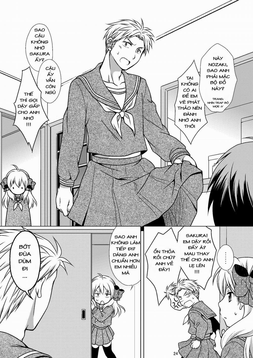 manhwax10.com - Truyện Manhwa Zoukan Seinen Sakura-san (Gekkan Shoujo Nozaki-kun) Chương Re trans Bonus Trang 25